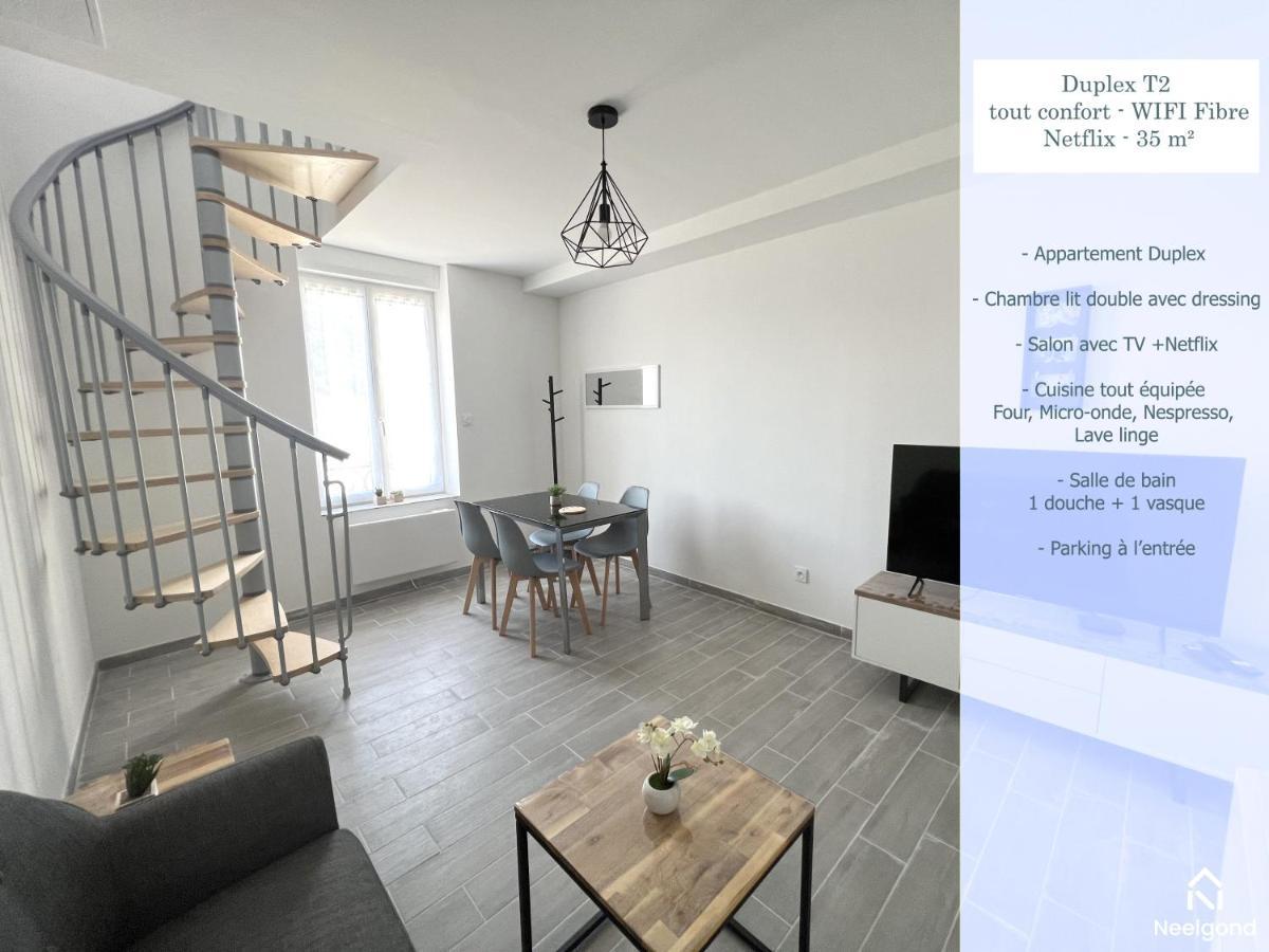 180B - Duplex T2 Tout Confort - Wifi Netflix Le Gond-Pontouvre المظهر الخارجي الصورة